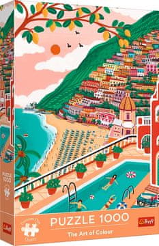 Trefl Puzzle Premium Plus The Art of Color: Positano, Italija 1000 kosov