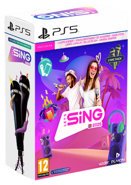 Plaion Let's Sing 2025 Double Mic Bundle igra (PS5)