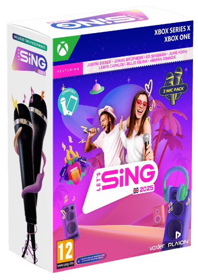 Plaion Let's Sing 2025 Double Mic Bundle igra (Xbox)