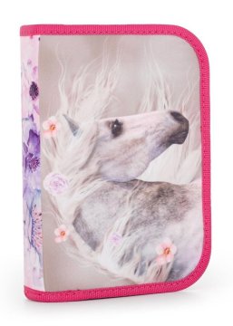 Oxybag Svinčnik 1 nadstropje, 2 zaklopki, prazen - Horse romantic