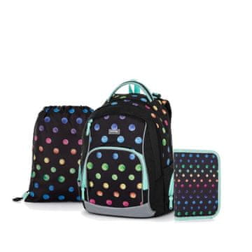 Oxybag Šolski komplet 3 kosi Oxy Go - Dots