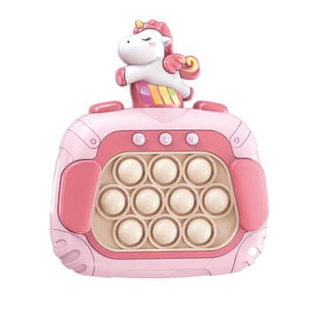 MG Pop It Unicorn interaktivna igrača za otroke, roza
