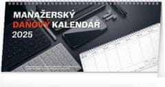 Namizni koledar 2025: menedžerski davčni koledar, 33 × 14,5 cm