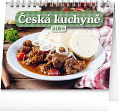Namizni koledar 2025: češka kuhinja, 16,5 × 13 cm