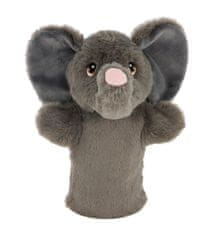 Keel Toys Keeleco plišasta ročna lutka eko 27 cm - Slon