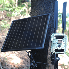 Secutek 16W sončna plošča z nosilcem (5V)