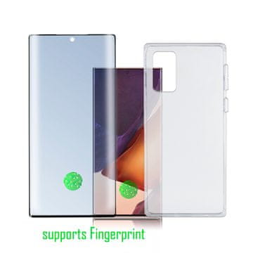 4smarts 360° Premium zaščita s kaljenim steklom in silikonskim etuijem za Samsung Galaxy Note 20