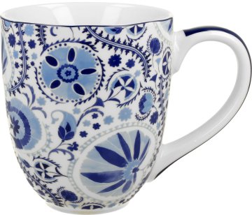 Duo Skodelica Mediteran, 1000 ml, porcelan, v lični darilni embalaži, 6526