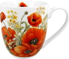 Duo Skodelica Mak, 1000 ml, porcelan, v lični darilni embalaži, 4446