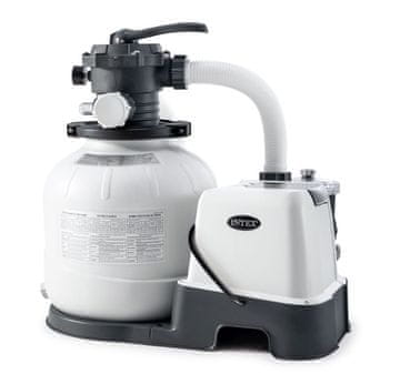 Intex 26676 Peščena filtracija Krystal Clear 6 m³/h s solinatorjem QX2100