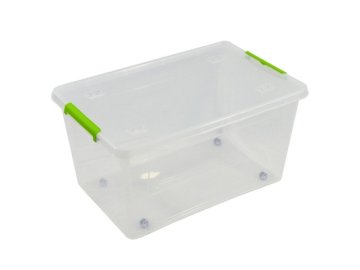 ArtPlast Škatla za shranjevanje Linea Tuobox 43L prozorna