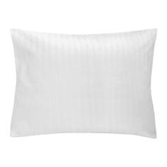 shumee Hotelska prevleka za vzglavnik z gubo STRIPES, 1cm bela/50x60