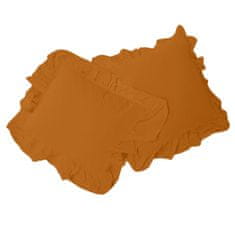 shumee Bombažna prevleka za vzglavnik SUDAN BROWN/2x40x40 STONEWASHED