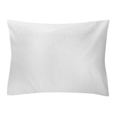 shumee Hotelska prevleka za blazino s preklopom STRIPES, 4mm, bela/50x60