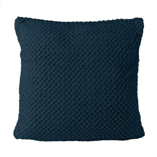 shumee AMORRO/NAVY/40x40 žakard prevleka za blazino