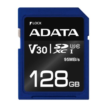A-Data V30S/SDXC/128GB/UHS-I U3/razred 10