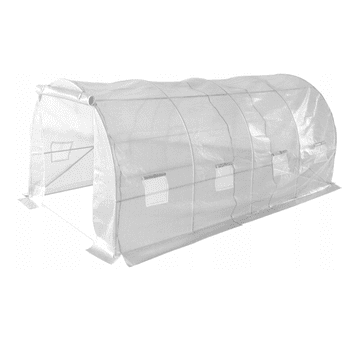 shumee Vrtni tunel iz folije 400 x 250 x 200 cm, s prozorno UV-12 folijo