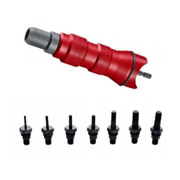 shumee Zakovičar za zakovice z glavami M3 ~ M15, adapter za izvijač