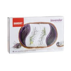 Banquet Skleda v košarici LAVENDER 30,5 cm, 4 kosi, OK, komplet 2