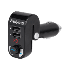 shumee Avtomobilski oddajnik s funkcijo Bluetooth (2 USB vhoda)