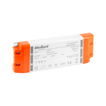 shumee Rebel 12V 4A 48W napajalnik za LED trak