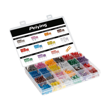 shumee Avtomobilska škatla z varovalkami 250 kosov komplet