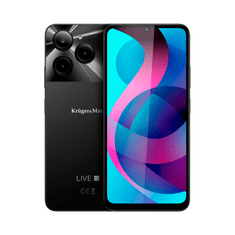 shumee Črn pametni telefon Kruger&Matz LIVE 12