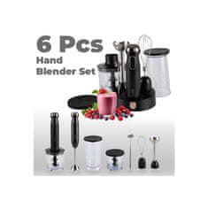 Berlingerhaus palični mešalnik s 6 dodatki Black Rose Collection BH-9561