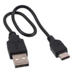 Pes Fantasy USB LED najlonski tekaški povodec oranžne barve 2,5x180-250cm