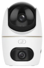 Dahua IP kamera H3D-3F/ dvojna/ notranja/ Wi-Fi/ 3 + 3 Mpix/ objektiv 3,6 mm/ H.265/ IR do 30 m/ aplikacija CZ