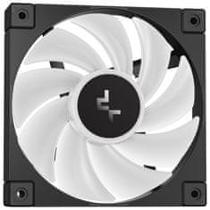 DEEPCOOL Vodni hladilnik LP360 ARGB / 3x120mm ventilator ARGB / digitalni zaslon / črna
