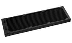 DEEPCOOL Vodni hladilnik LP360 ARGB / 3x120mm ventilator ARGB / digitalni zaslon / črna