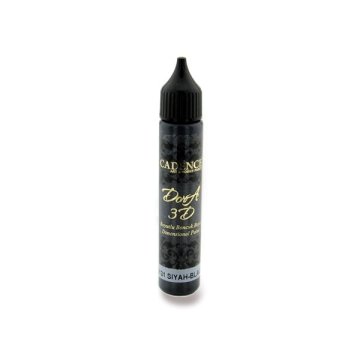Cadence Metallic Contour, 25 ml - črna