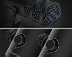 Genesis Radium 350D profesionalni mikrofon, namizni/studio, 192kHz, POP filter, USB-C, PC/MacOS