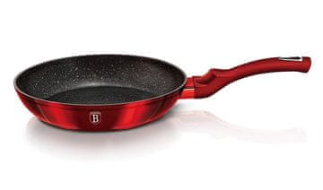 Berlingerhaus Ponev z marmornato površino 20 cm Burgundija Metallic Line BH-1251