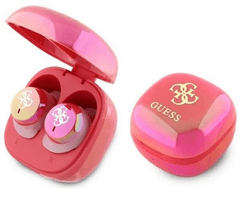 Guess Bluetooth slušalke buds GUTWSJ144ESF stereo - roza