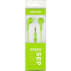 SENCOR Sencor SEP 120 ZELENI čepki za ušesa