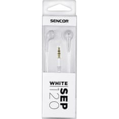 SENCOR Slušalke za ušesa Sencor SEP 120 WHITE