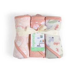 INGENUITY Clean&amp;Cuddly Edi brisača s kapuco 3 kosi