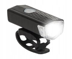Vergionic LED sprednja kolesarska luč, 3 načini delovanja, močna, vodoodporna, 300 LM, USB, 800 mAh