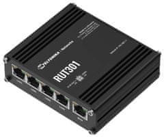Teltonika RUT301 industrijski usmerjevalnik, 5x Eth 10/100, USB 2.0