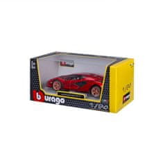 BBurago 1:24 Plus Lamorghini Sian FKP37 - rdeča