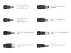 Avacom QuickTIP 250W - univerzalni adapter za prenosne računalnike + 8 priključkov