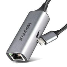 AXAGON ADE-TXPD, USB-C 3.2 Gen 1 - Gigabitna Ethernet omrežna kartica, Asix AX88179, PD 100W, samodejna namestitev