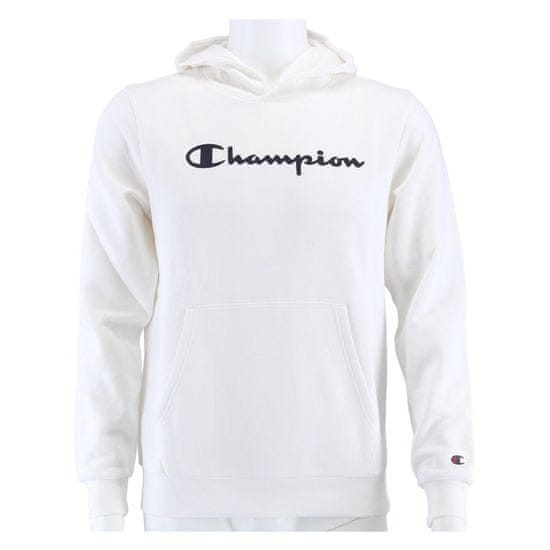 Champion Športni pulover bela Big Logo Print