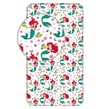 Jerry Fabrics Prevleka Ariel Friends 02 Bombaž, 90/200 cm