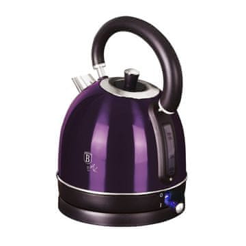 Berlingerhaus Električni čajnik iz nerjavečega jekla, 1,7 l, Purple Eclipse