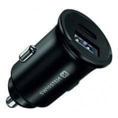 SWISSTEN cl adapter power delivery 30w iphone 12 črn
