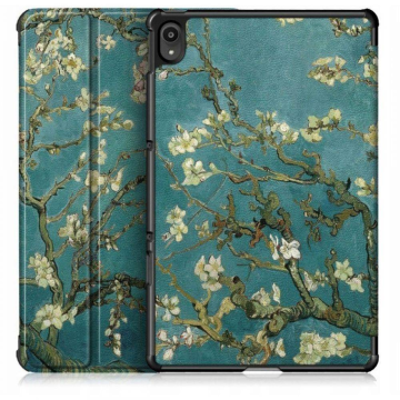 Onasi Style torbica za Samsung Galaxy Tab A9 - Flower modra