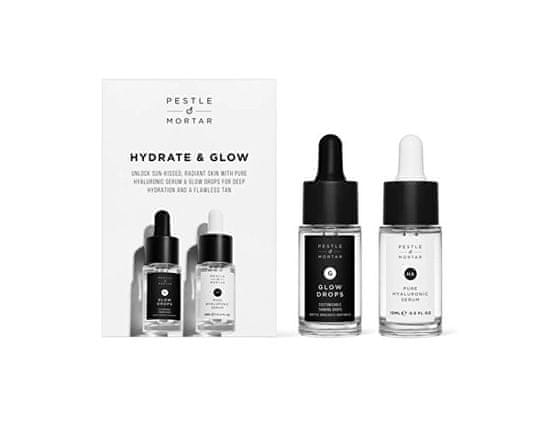 Pestle & Mortar Darilni set Hydrate and Glow